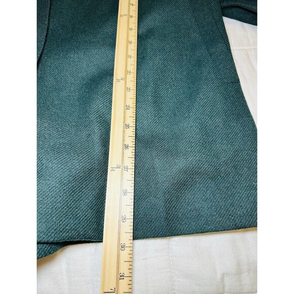 MADEWELL Oversized Green Brushed Dorset Blazer Wool Blend Women's Plus 2X NWT - Picture 10 of 11
